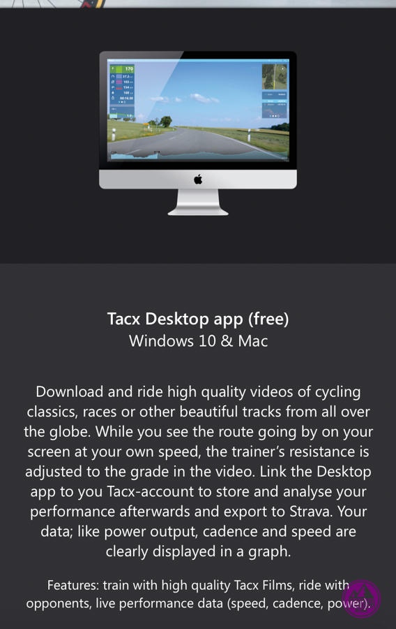 Tacx Desktop App