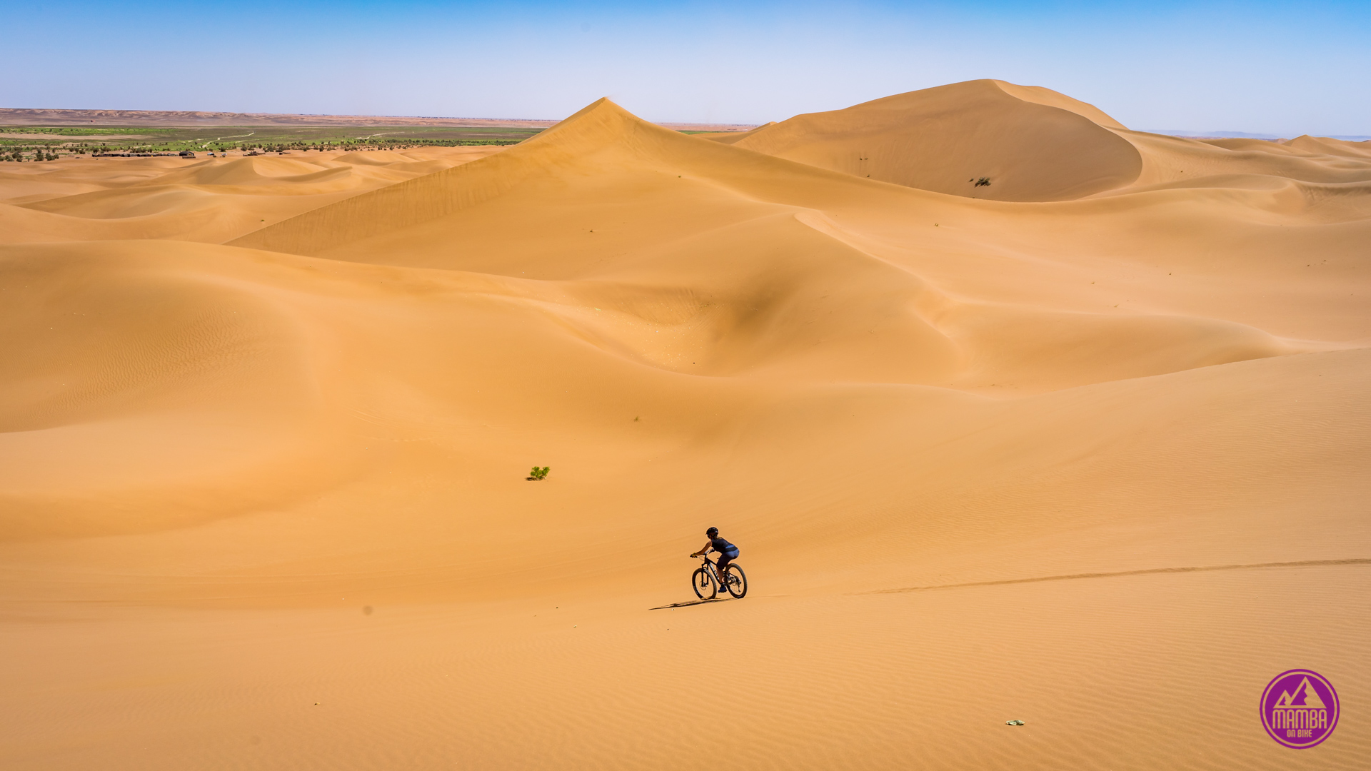 Sahara - Erg Chegaga na rowerze
